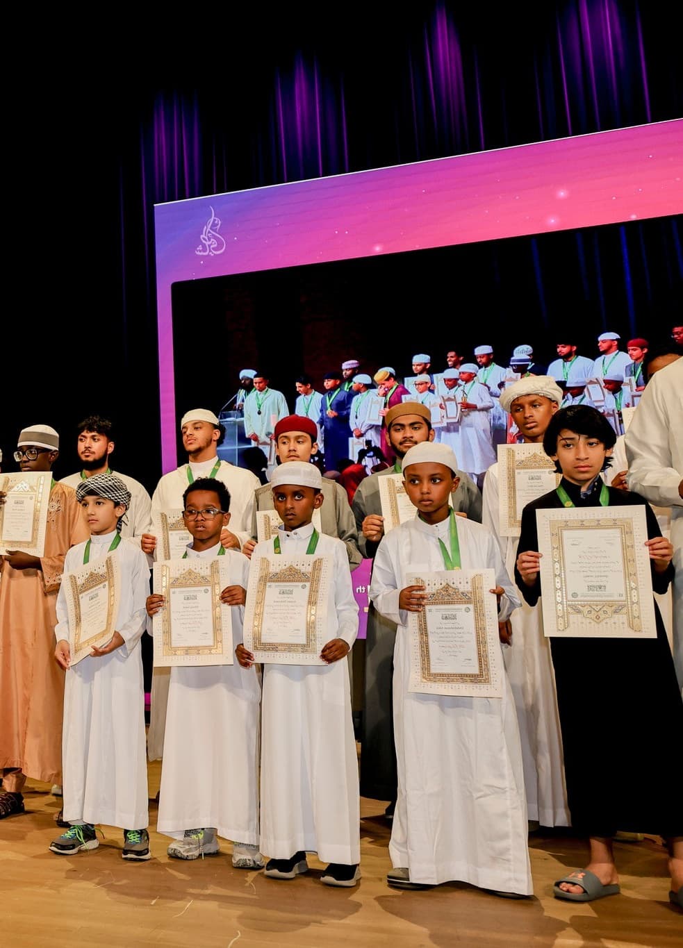 Winners Line up on State