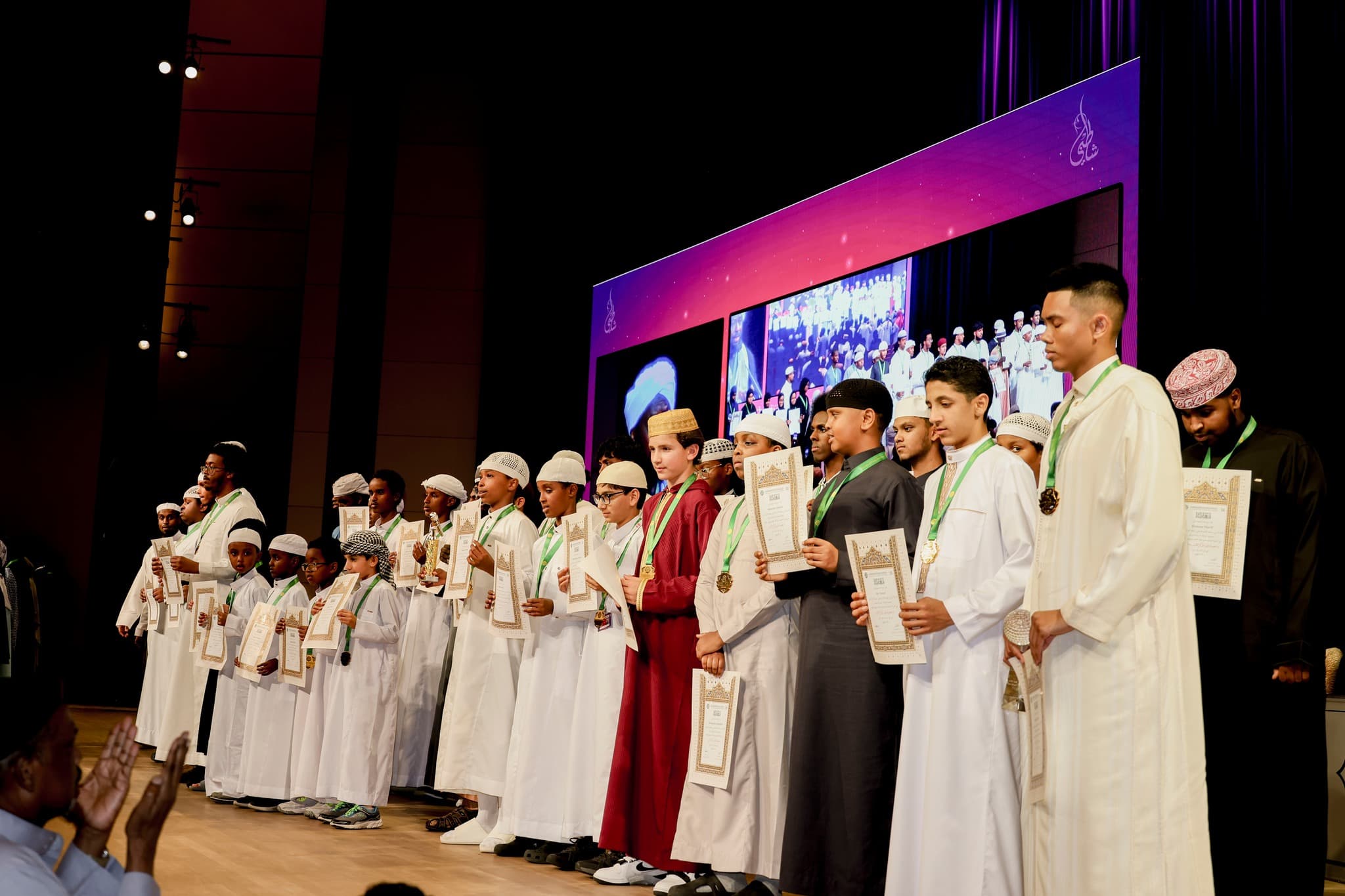 Winners Line up on State